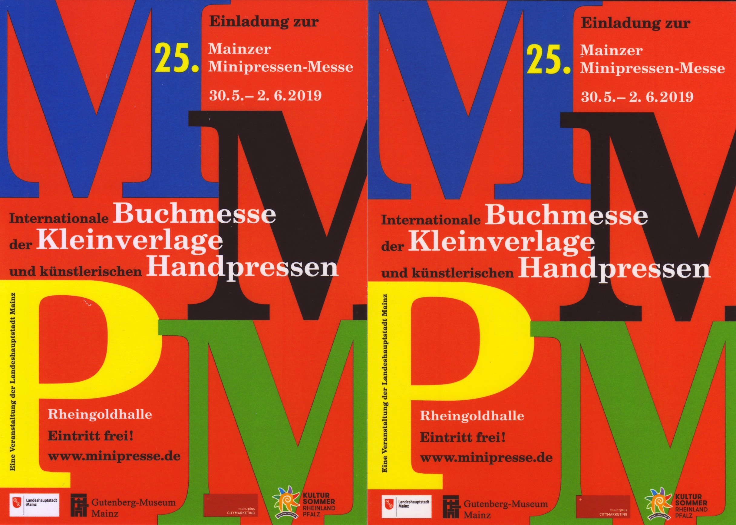 25. Mainzer Minipressen-Messe