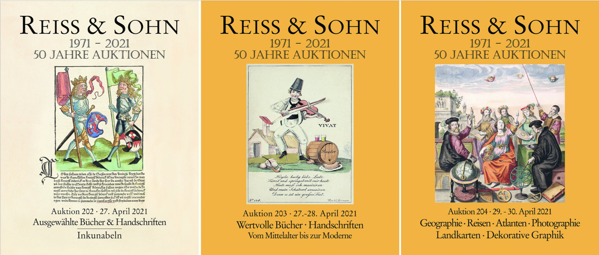 50 Jahre Reiss & Sohn – Raritäten zum Jubiläum