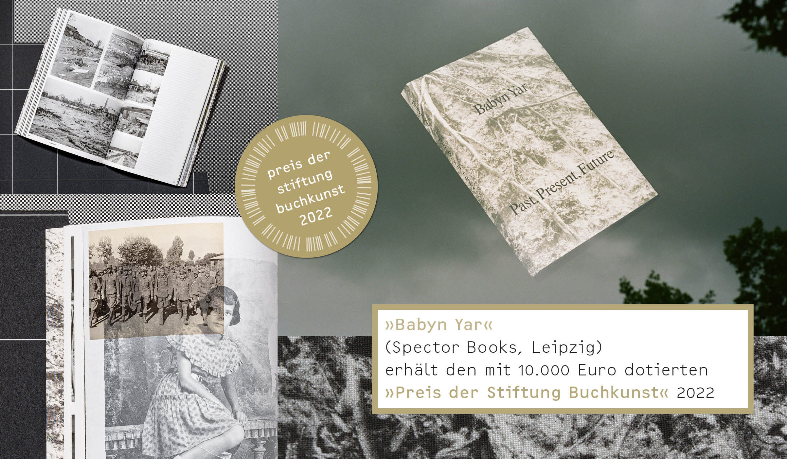 Preis der Stiftung Buchkunst 2022 geht an «Babyn Yar» von Spector Books