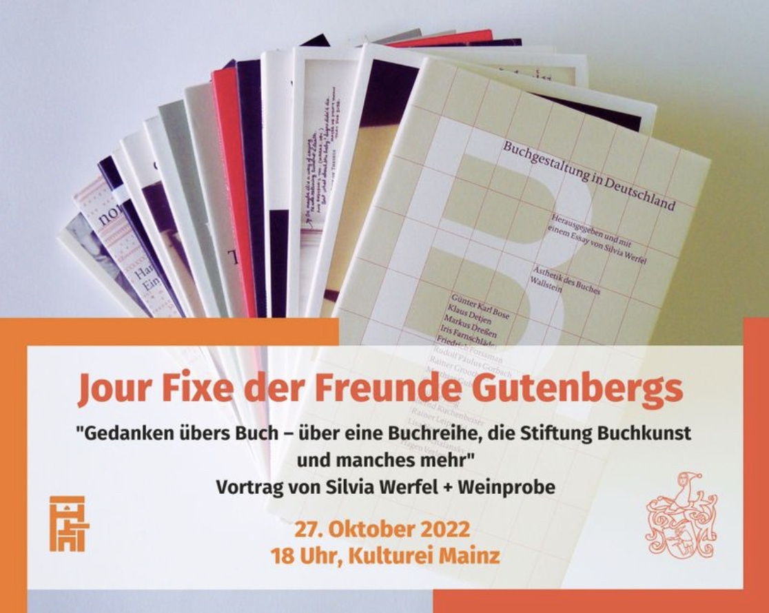 Mainz: Gedanken übers Buch und übers Büchermachen
