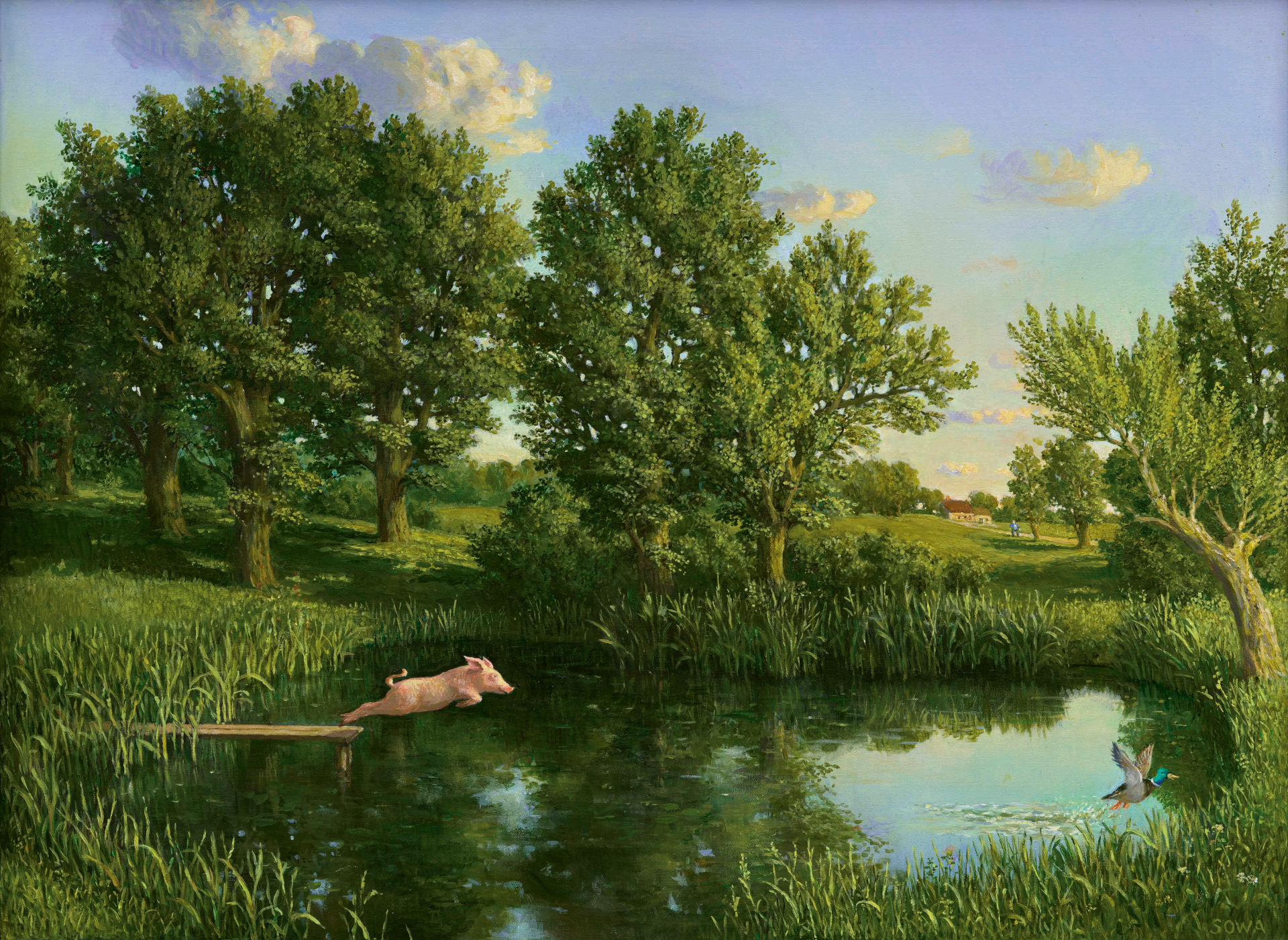 CMF: Michael Sowa. Fragile Idyllen