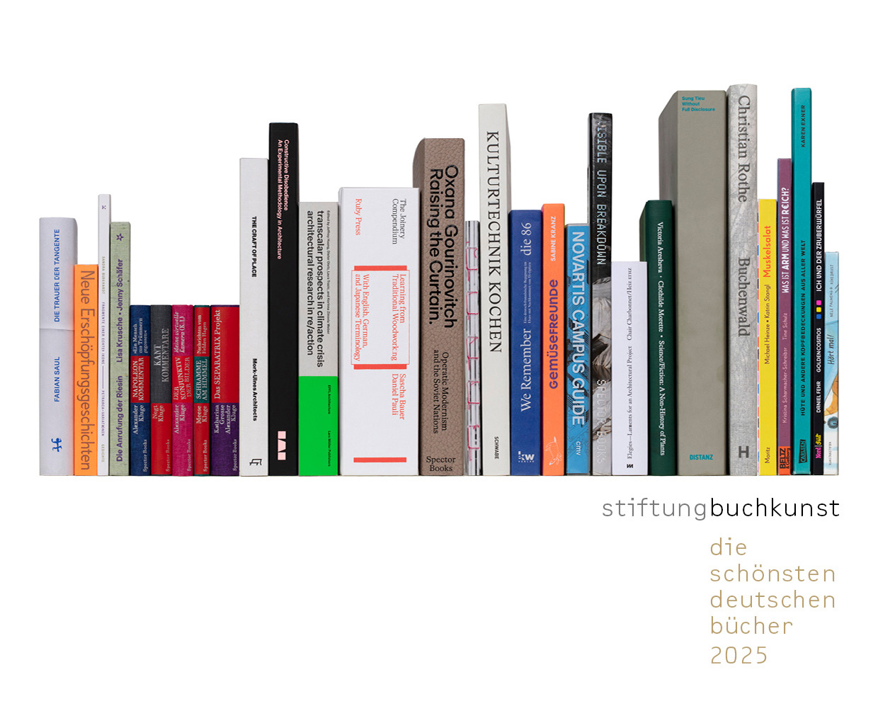 «Die schönsten deutschen Bücher 2025»