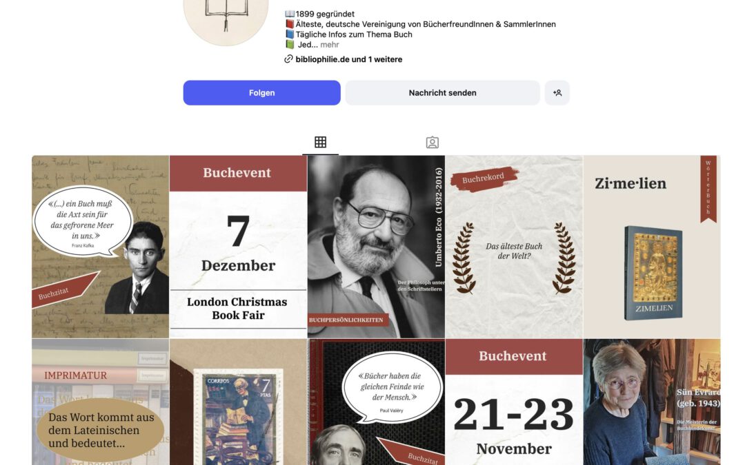In eigener Sache: die GdB auf Instagram