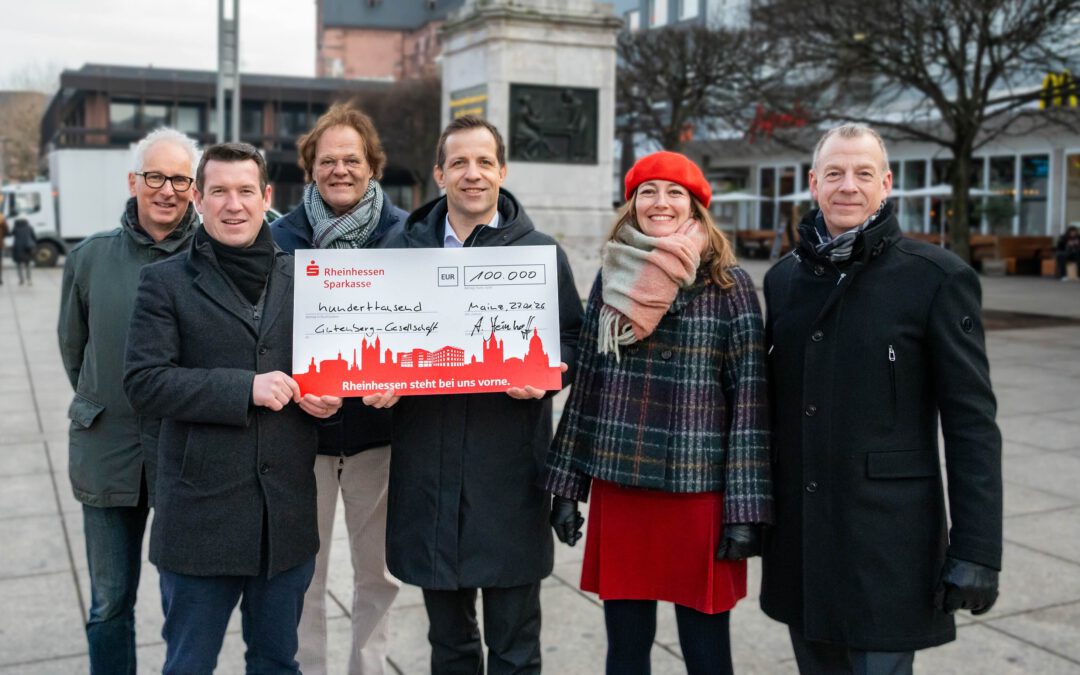 Mainzer Wissenschaftsstiftung fördert Internationale Gutenberg-Gesellschaft