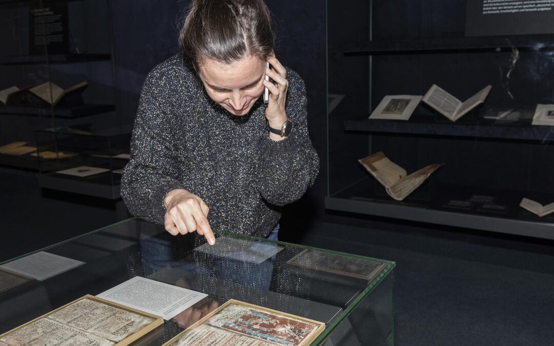 SLUB Dresden öffnet Buchmuseum für die Initiative «Bei Anruf Kultur»