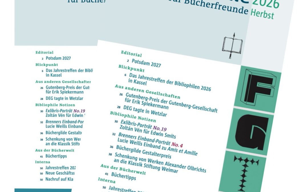 Wandelhalle 2026-2 ist im Druck