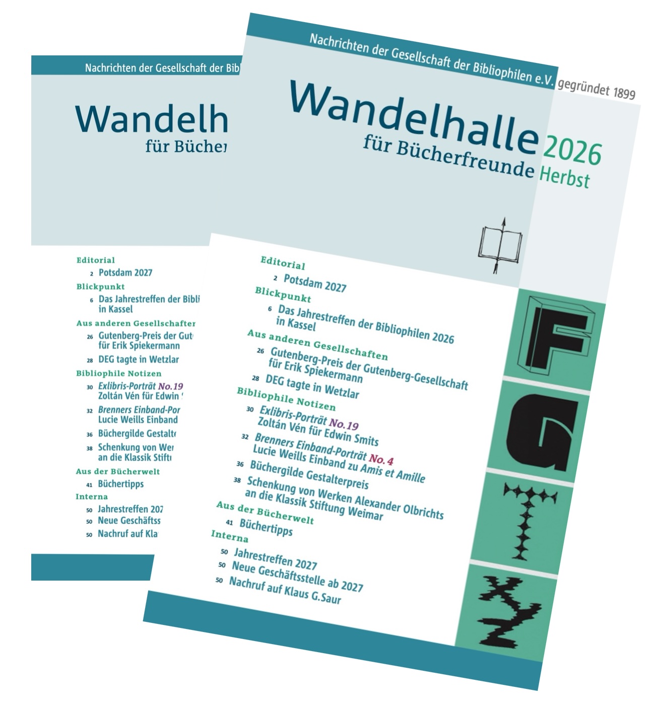 Wandelhalle 2026-2 ist im Druck