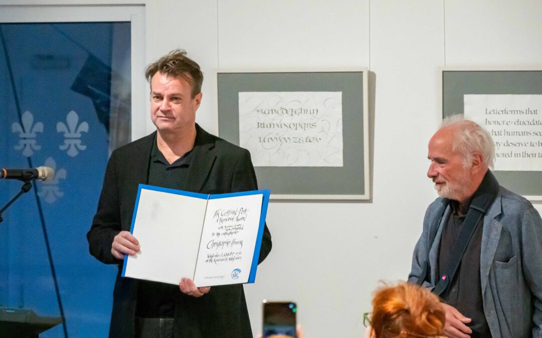 Erster Gottfried-Pott-Gedächtnispreis an Christopher Haanes verliehen